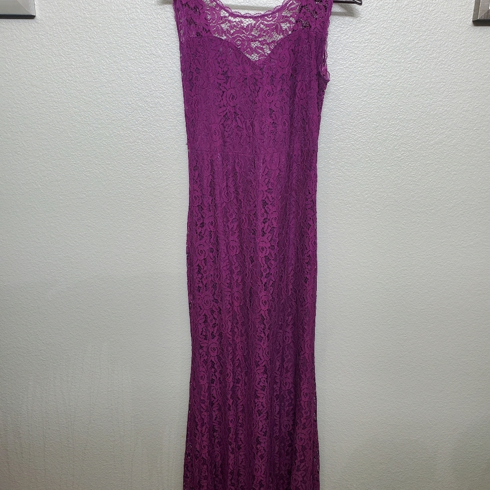 Lace gown